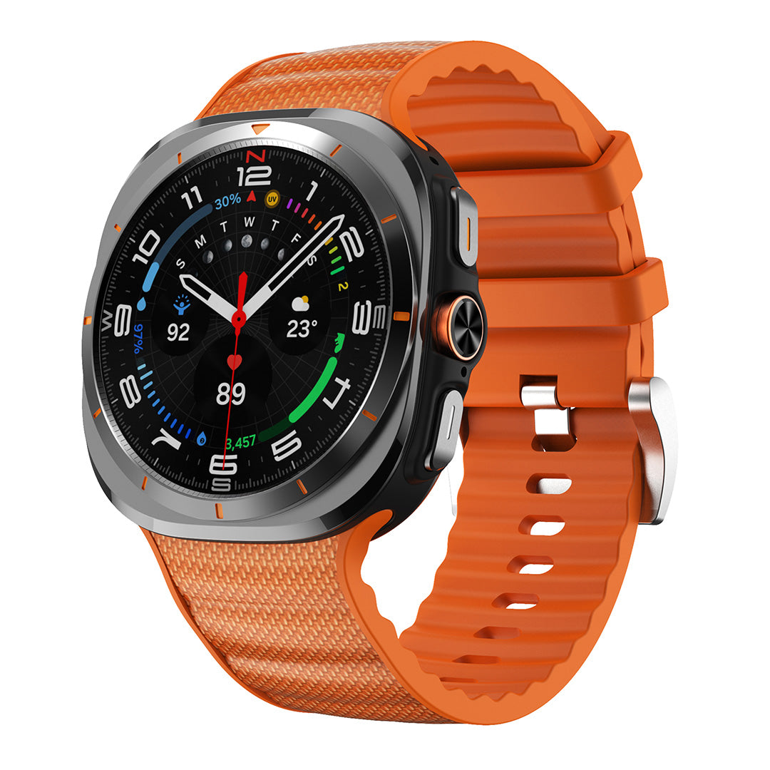Silicone Braided Sport Band for Samsung Galaxy Watch Ultra