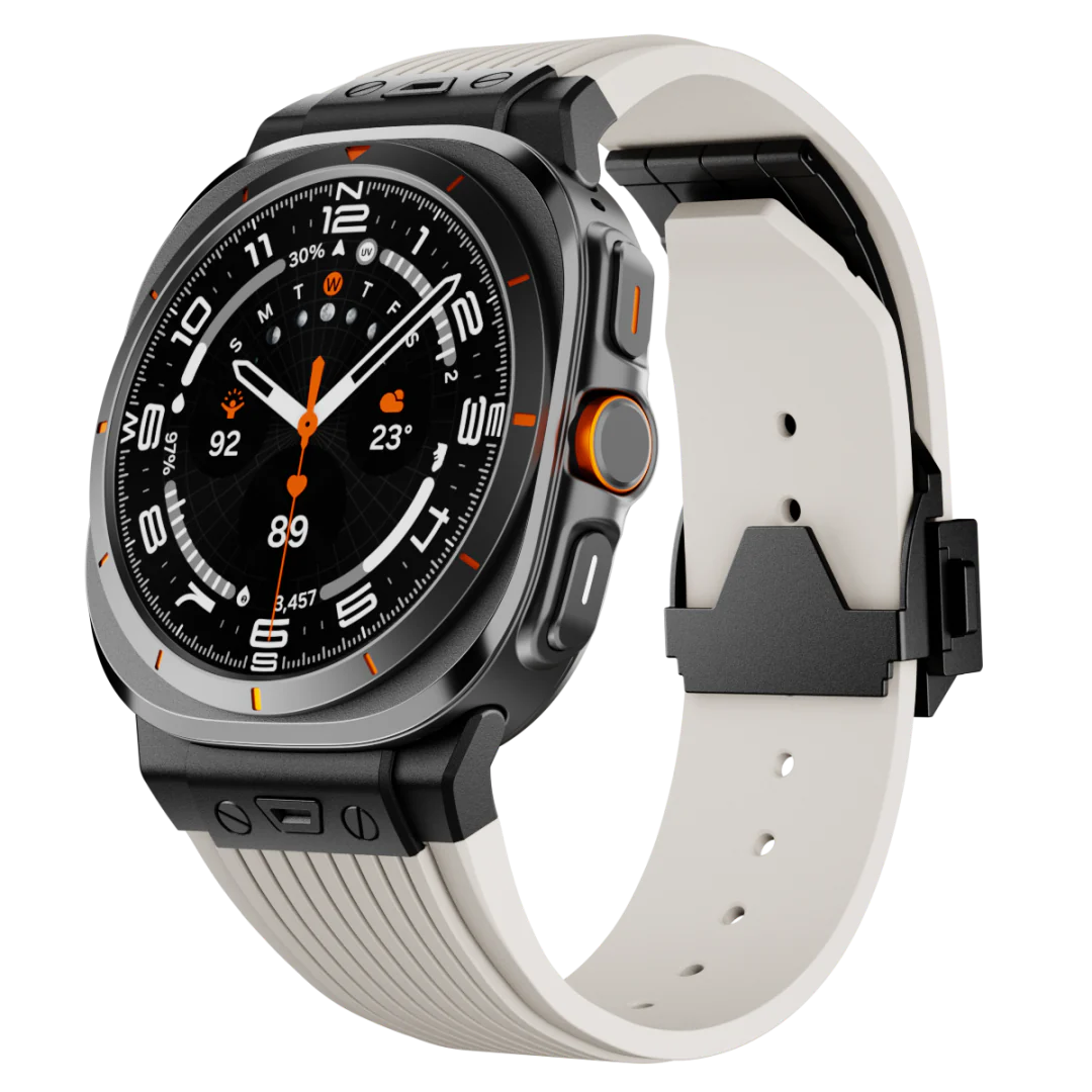 Bracelet en silicone Adventure pour Samsung Galaxy Watch Ultra