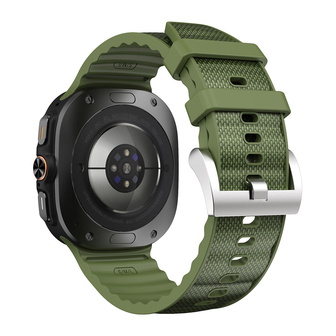 Silicone Braided Sport Band for Samsung Galaxy Watch Ultra