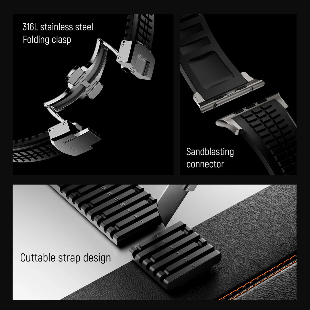 ST01 Silicone Band For Apple Watch