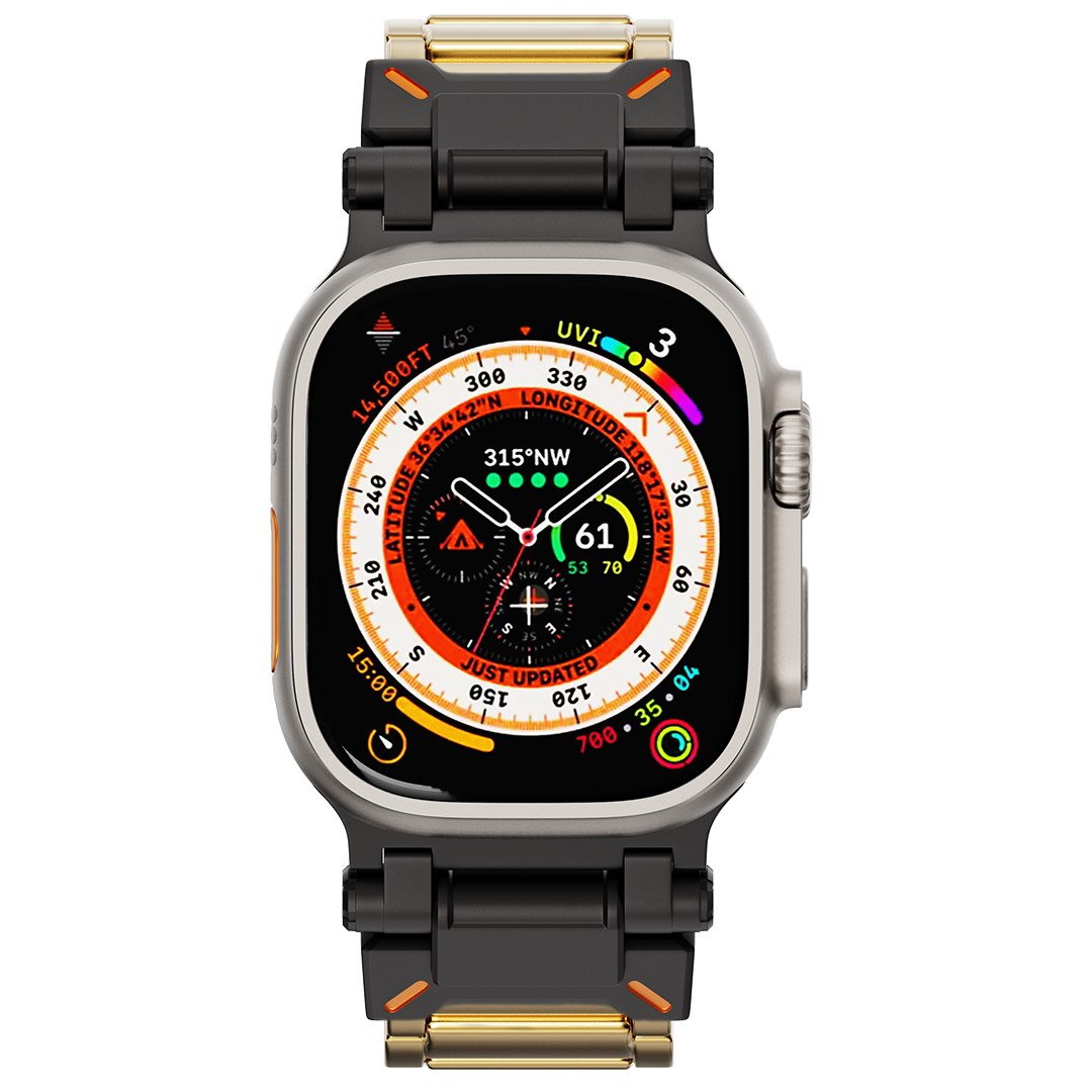 BRACELET À MAILLONS EN TITANE LUX88