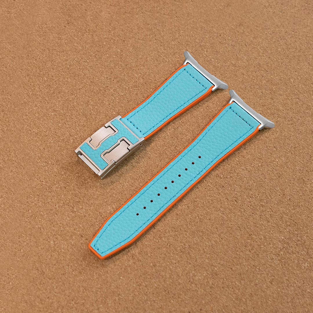 Bracelet de vacances en cuir grainé pour Samsung Galaxy Watch Ultra