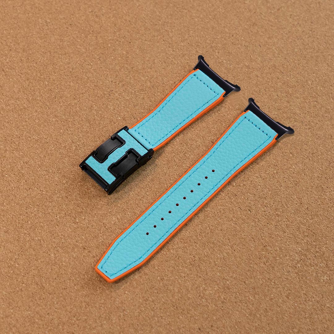 Bracelet de vacances en cuir grainé pour Samsung Galaxy Watch Ultra