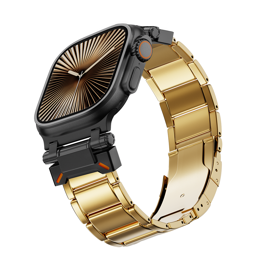 BRACELET À MAILLONS EN TITANE LUX88