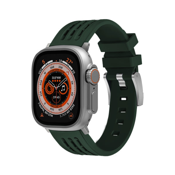 Bracelet respirant en caoutchouc fluoré de luxe