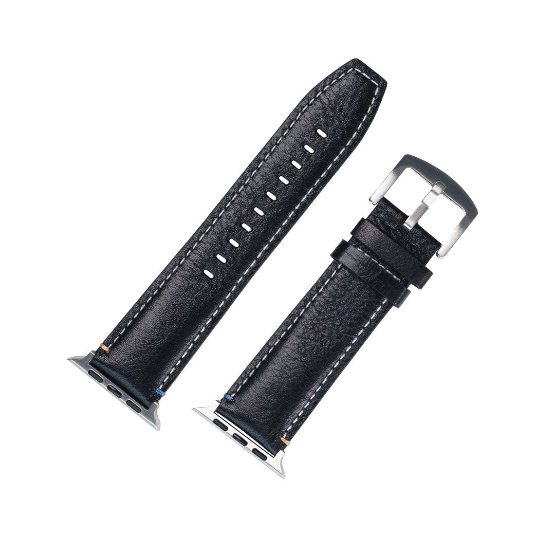 Bracelet en cuir style ville antique