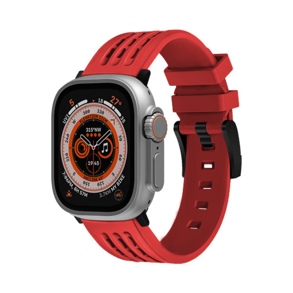 Bracelet respirant en caoutchouc fluoré de luxe