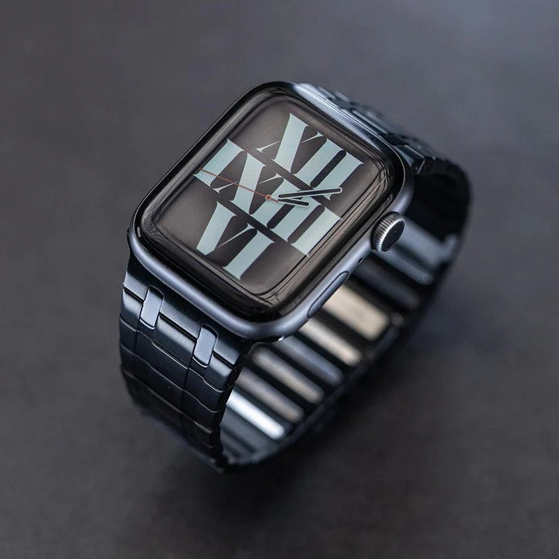 Bracelet magnétique AP en acier inoxydable pour Apple Watch