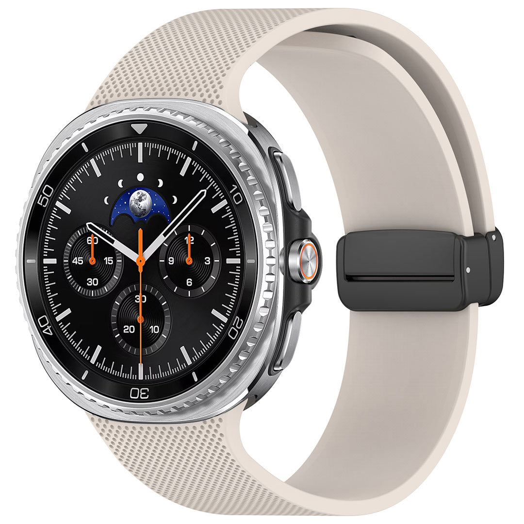 Bracelet de montre en silicone ST03 à boucle magnétique pour Galaxy Watch 8