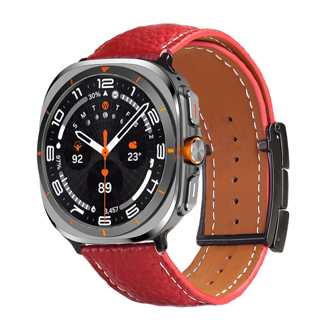 BRACELET EN CUIR DEADPOOL POUR GALAXY WATCH ULTRA
