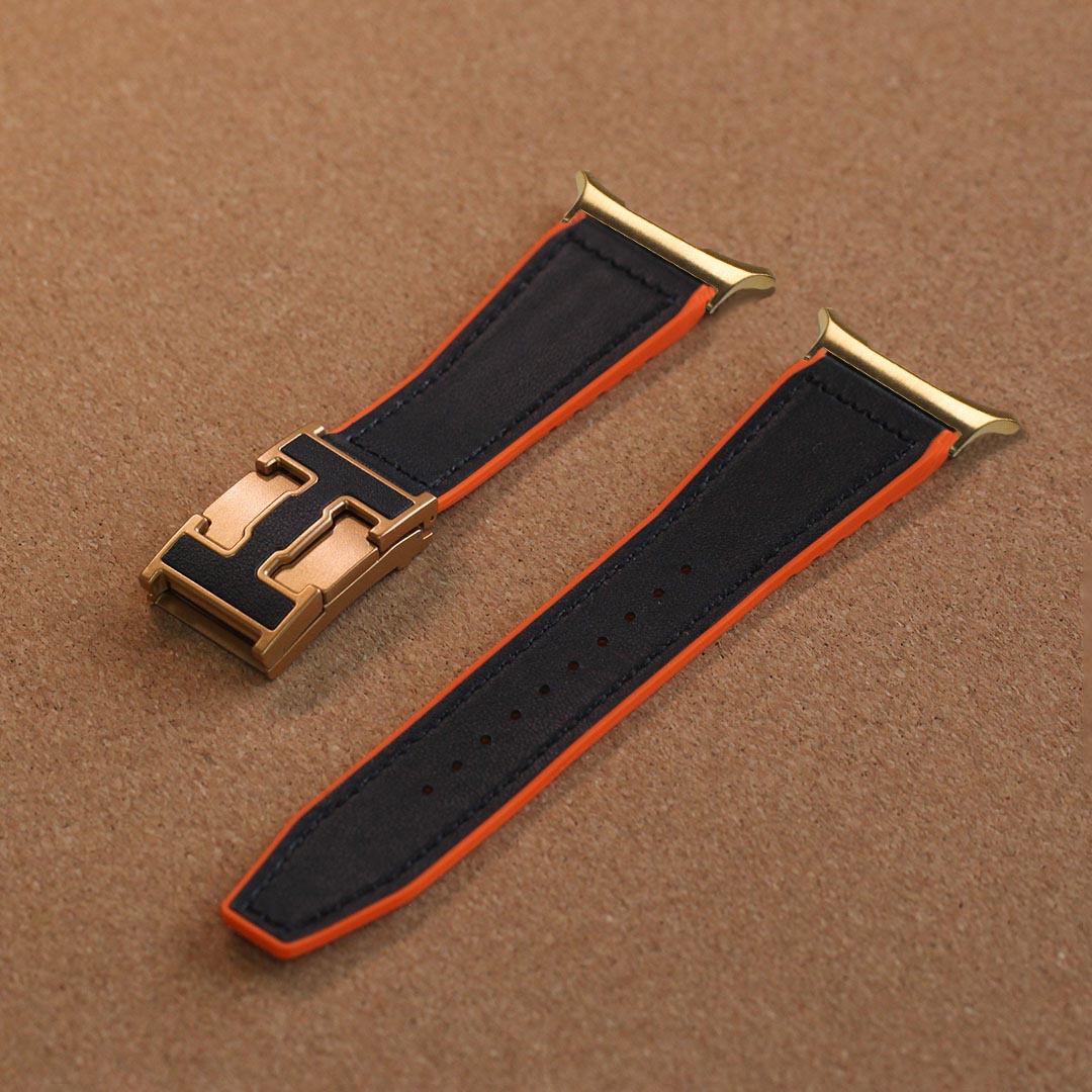 Bracelet de vacances en cuir grainé pour Samsung Galaxy Watch Ultra