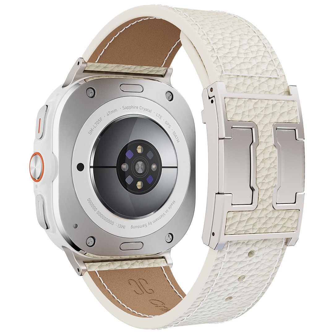 Bracelet en cuir pour Samsung Galaxy Watch Ultra L25