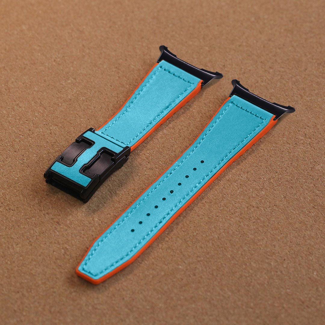 Bracelet de vacances en cuir grainé pour Samsung Galaxy Watch Ultra