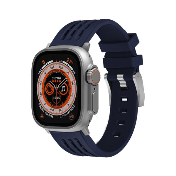 Bracelet respirant en caoutchouc fluoré de luxe