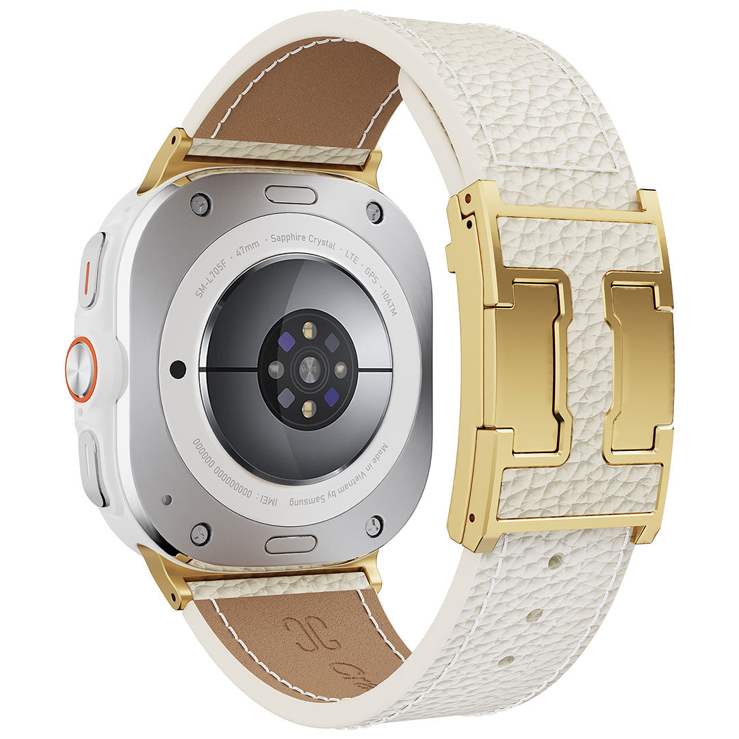 Bracelet en cuir pour Samsung Galaxy Watch Ultra L25