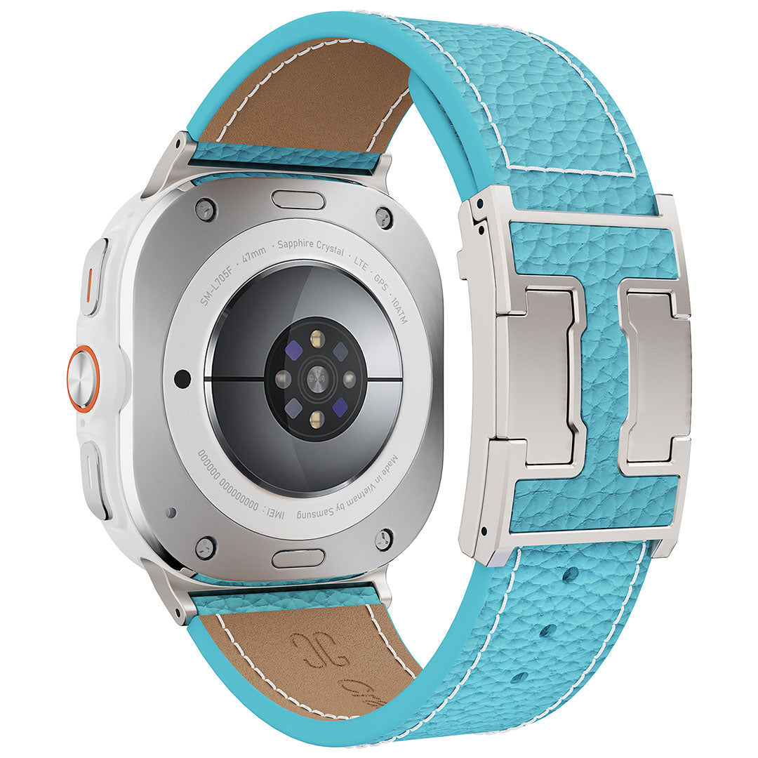 Bracelet en cuir pour Samsung Galaxy Watch Ultra L25