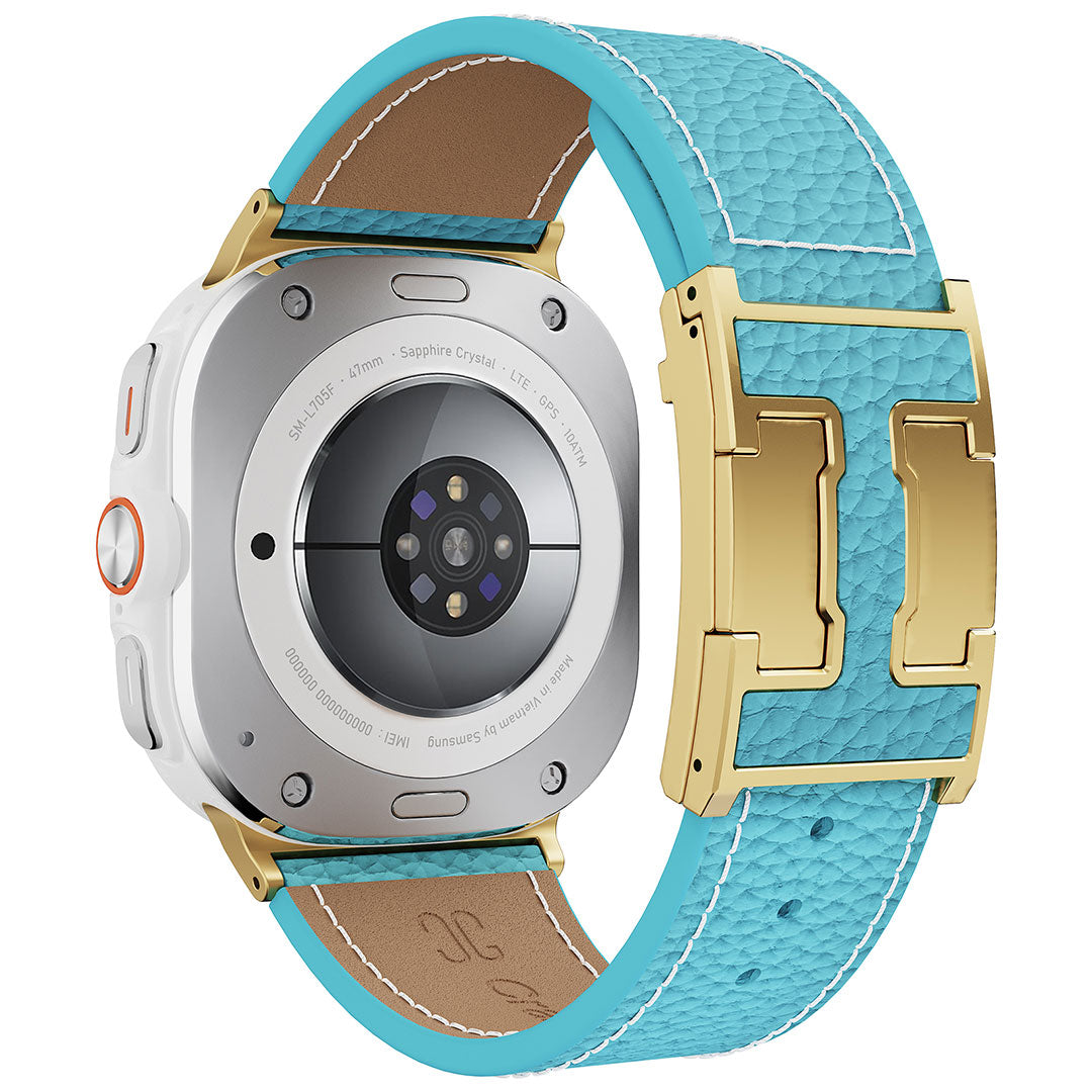 Bracelet en cuir pour Samsung Galaxy Watch Ultra L25