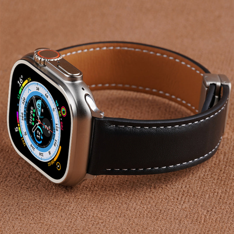 Leather Magnetic Folding Strap