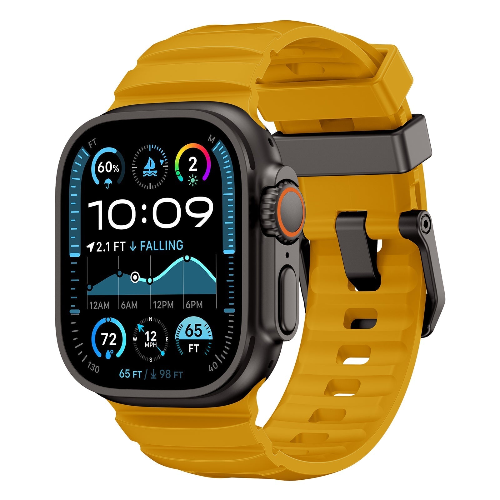 ST02 Sport Silicone Band For Apple Watch