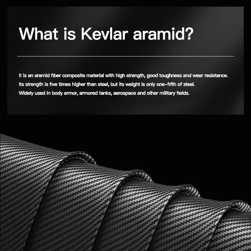 Boîtier en fibre de carbone Kevlar Aramide