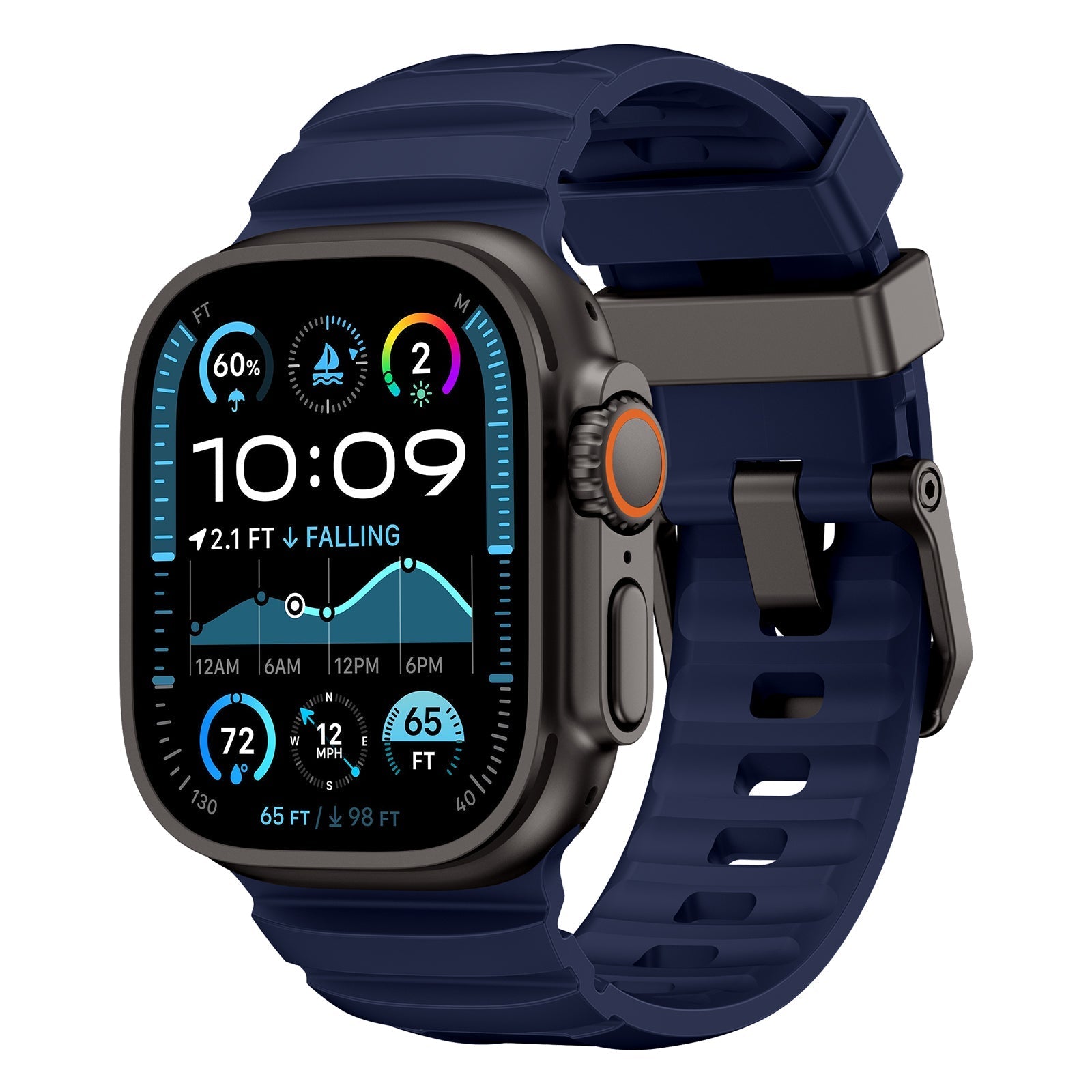 ST02 Sport Silicone Band For Apple Watch