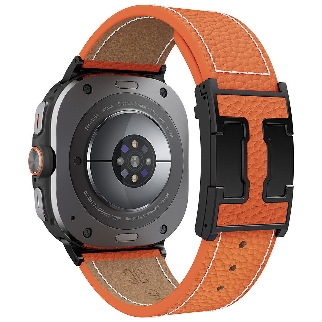 Bracelet en cuir pour Samsung Galaxy Watch Ultra L25