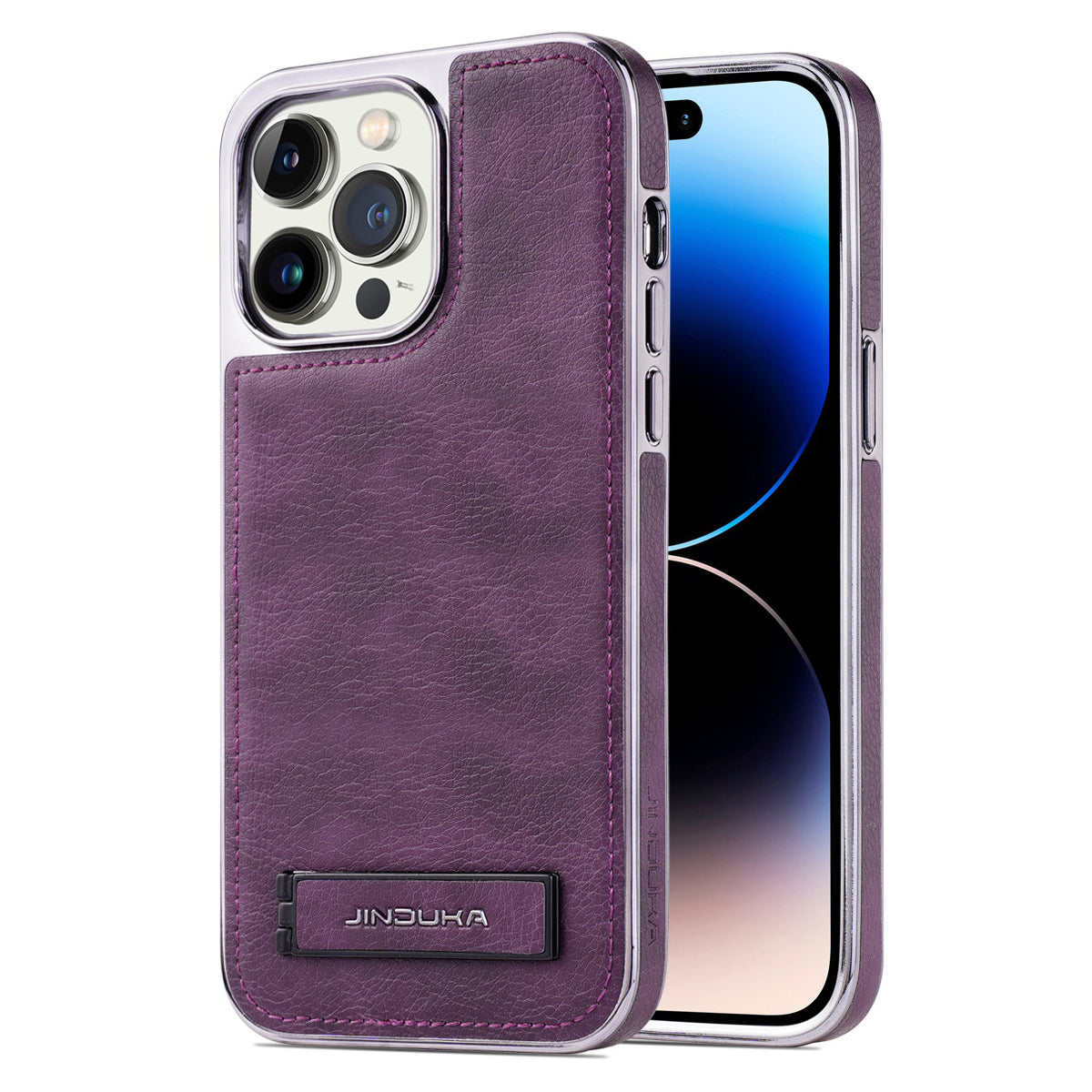 Étui en cuir pour iPhone de style professionnel