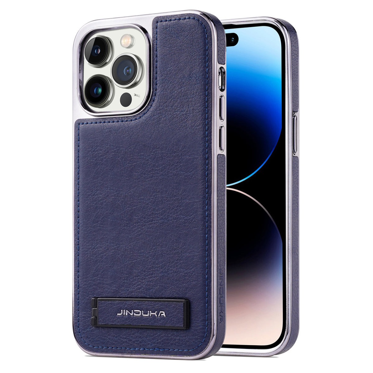 Étui en cuir pour iPhone de style professionnel