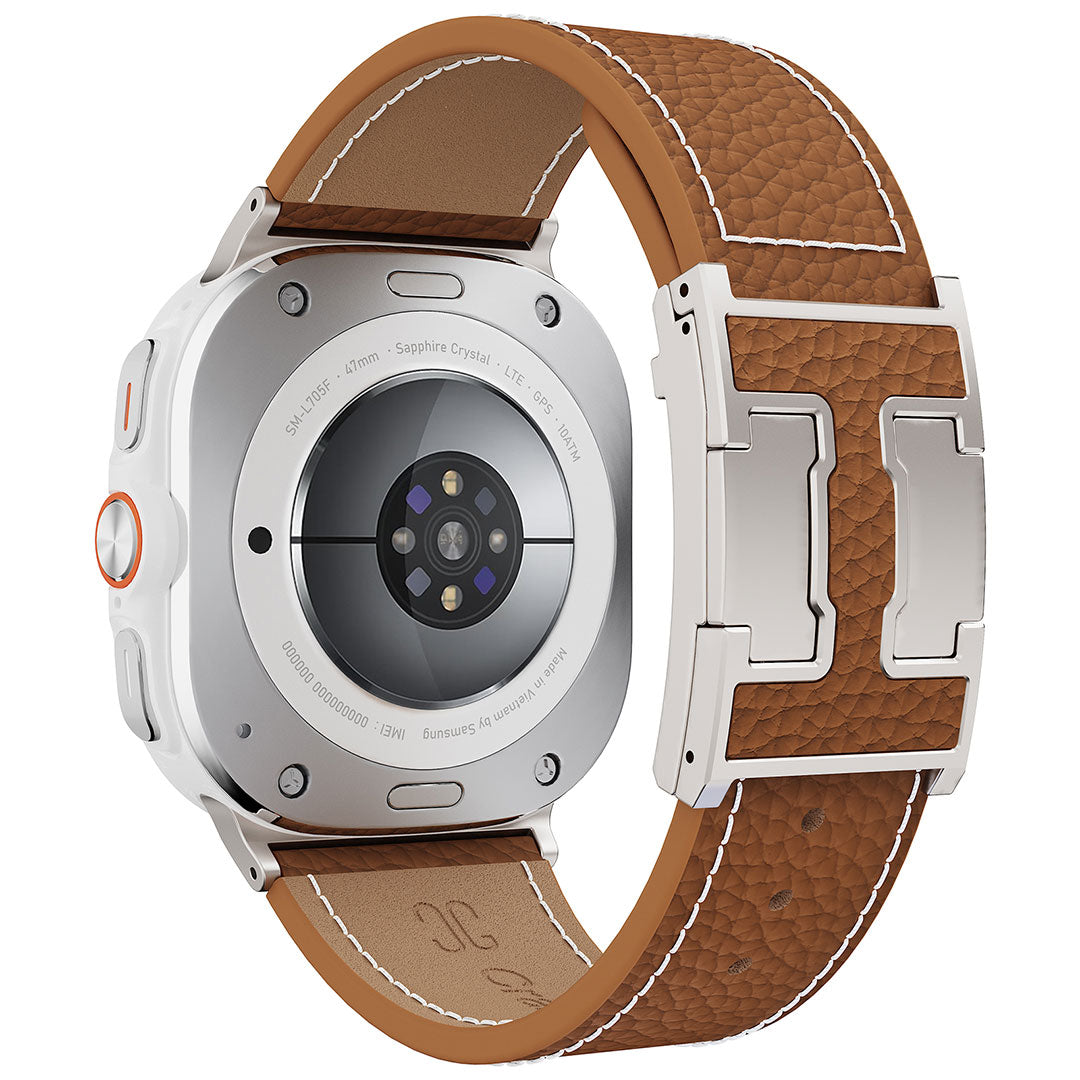 Bracelet en cuir pour Samsung Galaxy Watch Ultra L25