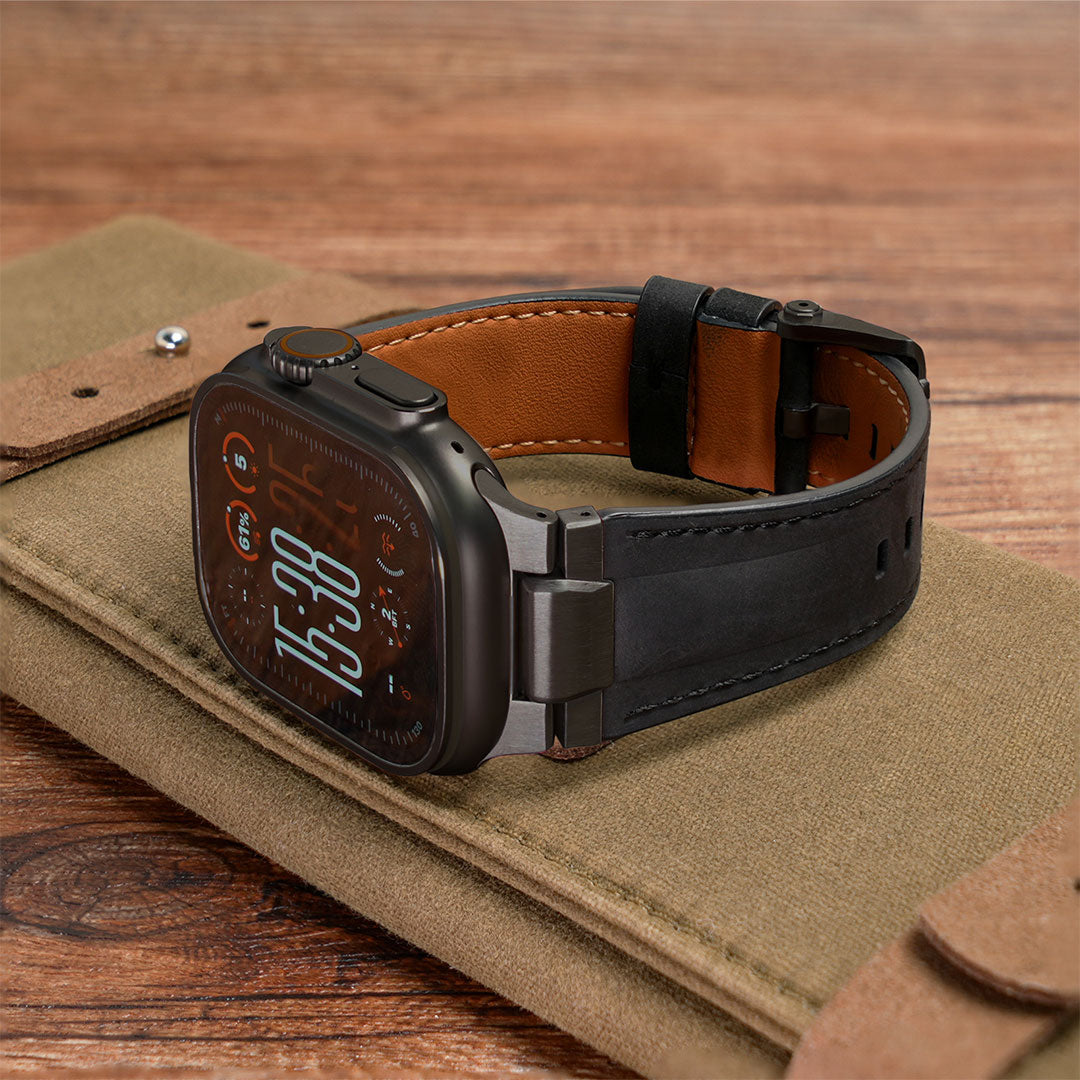 Bracelet en cuir Brave pour Apple Watch