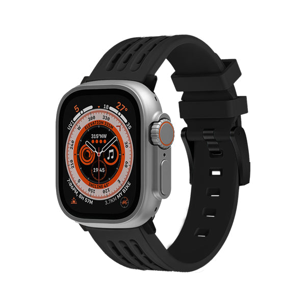 Bracelet respirant en caoutchouc fluoré de luxe