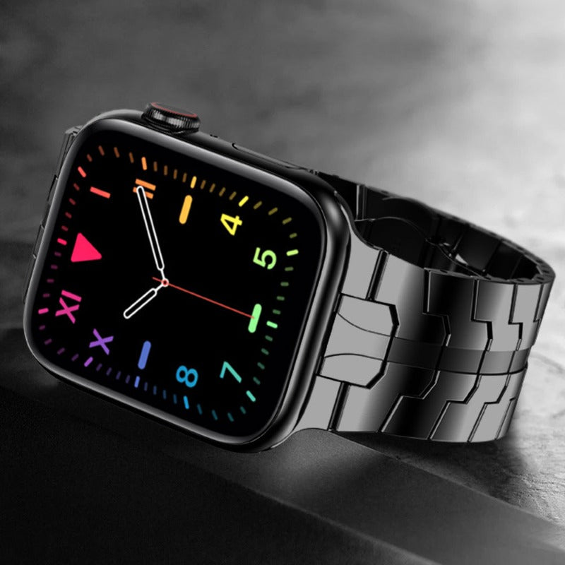 BRACELET À MAILLONS MÉTALLIQUES MECHA DE LUXE 14