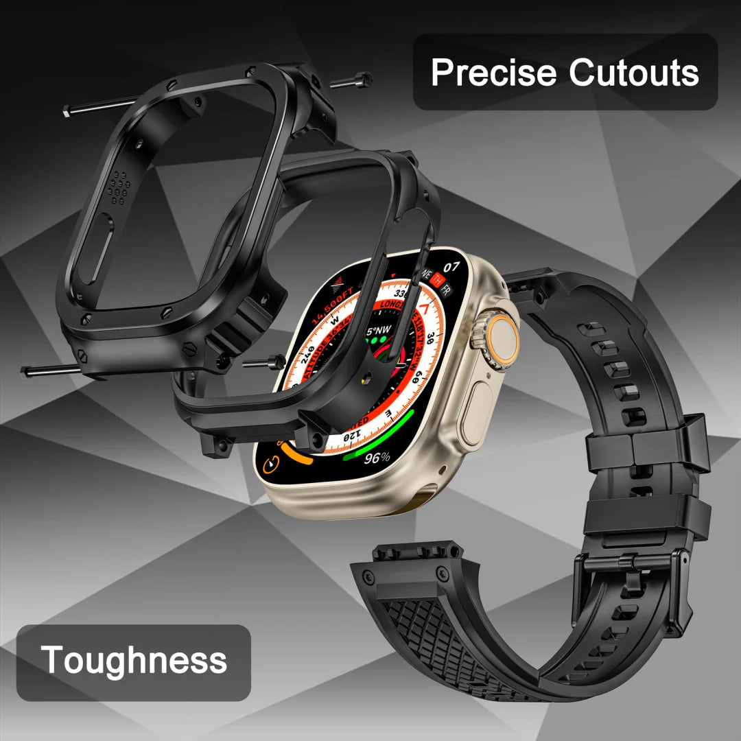 Kit de rénovation robuste en acier inoxydable pour Apple Watch