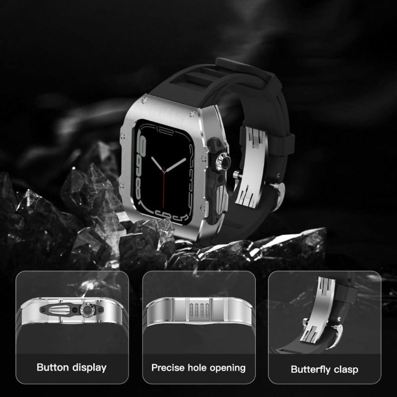 Bande en fluoroélastomère en acier inoxydable 16