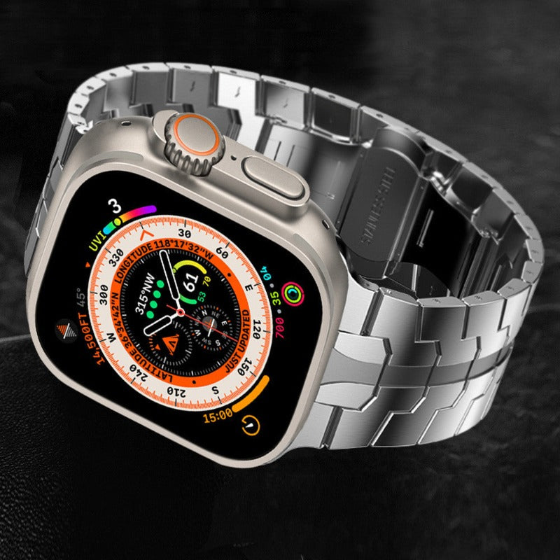 BRACELET À MAILLONS MÉTALLIQUES MECHA DE LUXE 14