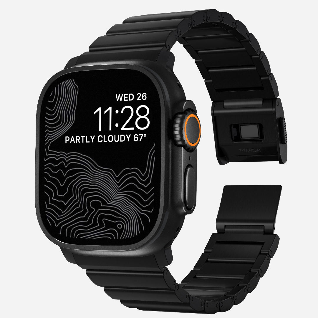 Bracelet métallique à boucle magnétique G5 pour Apple Watch