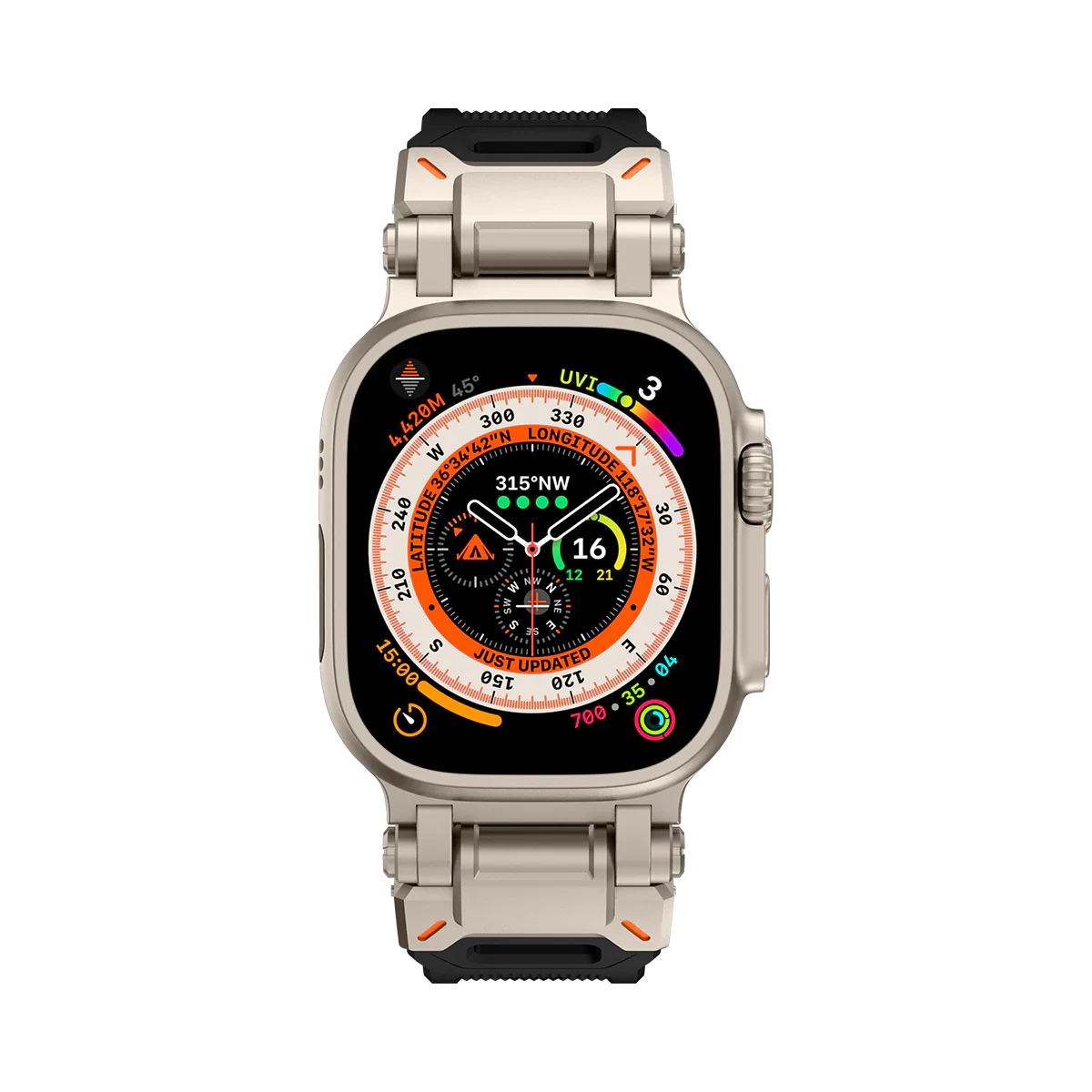 Bracelet en titane pour Apple Watch