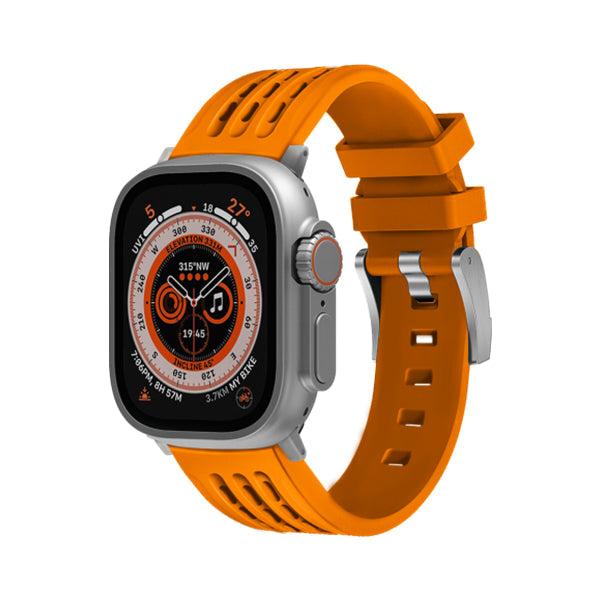Bracelet respirant en caoutchouc fluoré de luxe