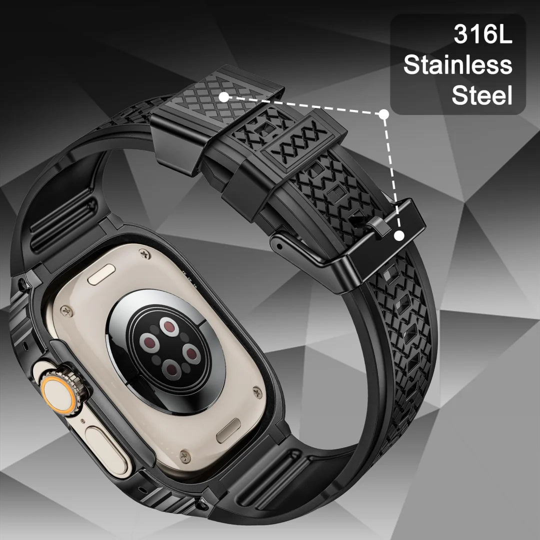 Kit de rénovation robuste en acier inoxydable pour Apple Watch