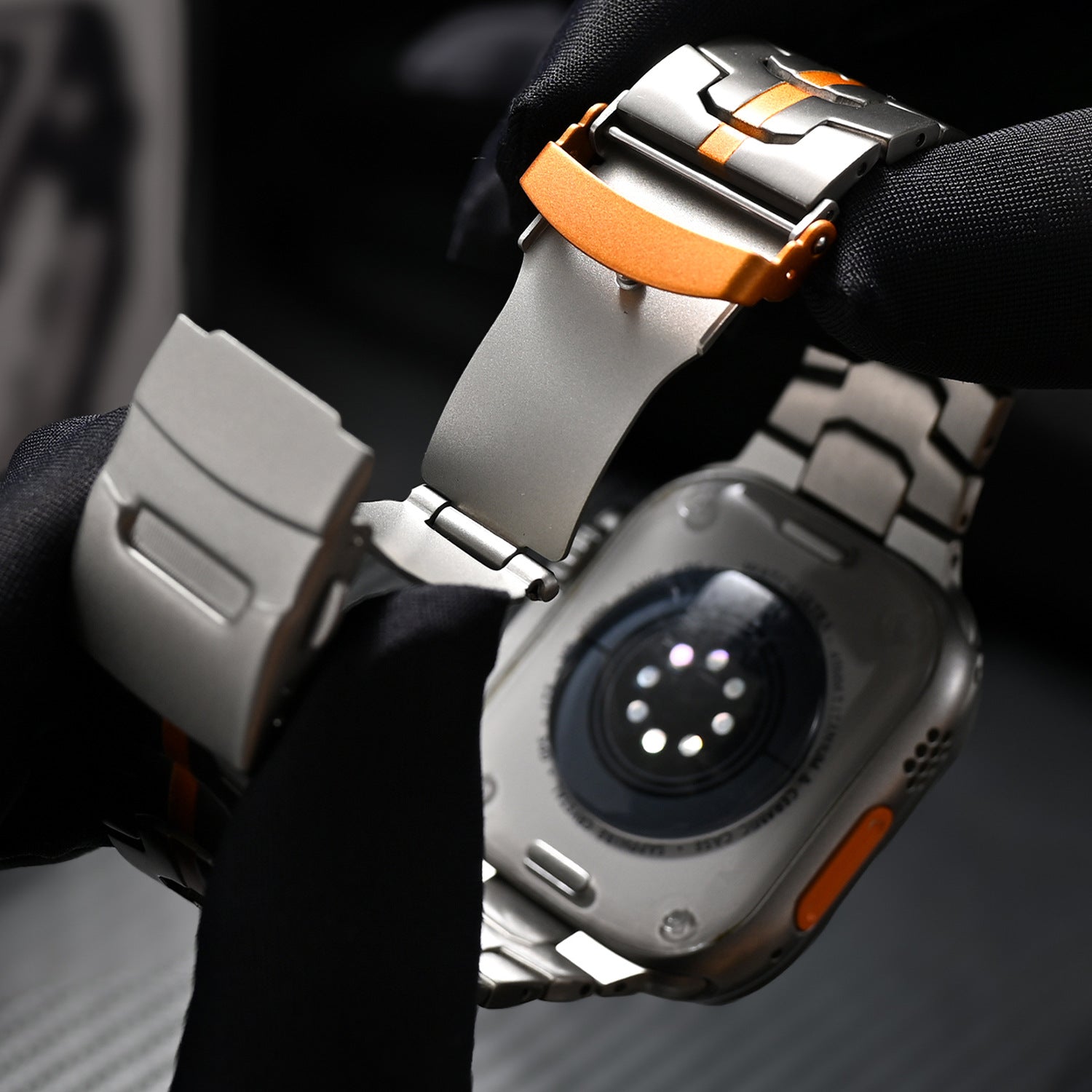 Bracelet en titane Time Wheel LUX15
