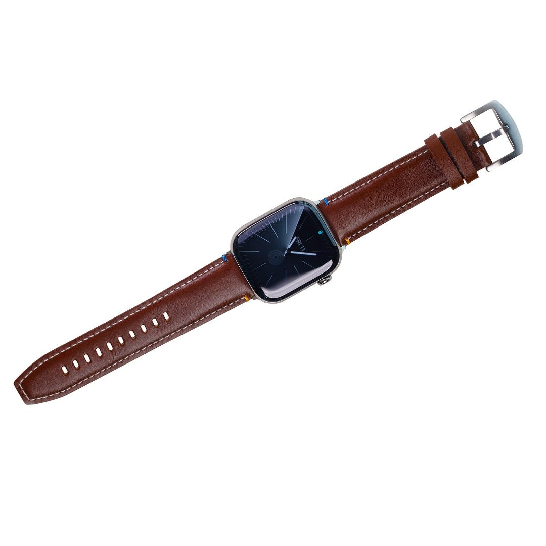 Bracelet en cuir style ville antique