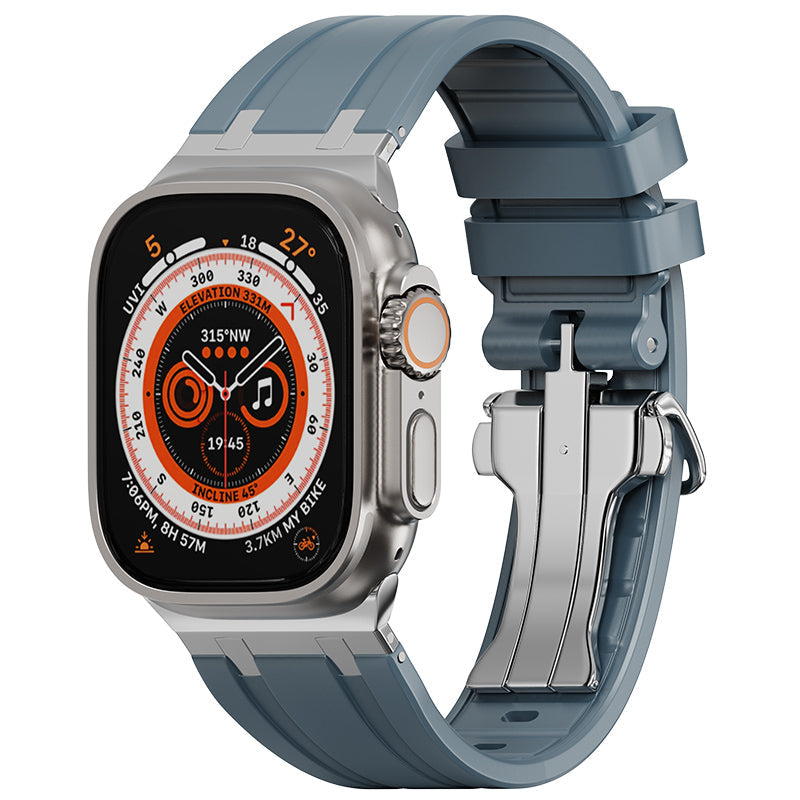 Bracelet en silicone de luxe à boucle déployante AP