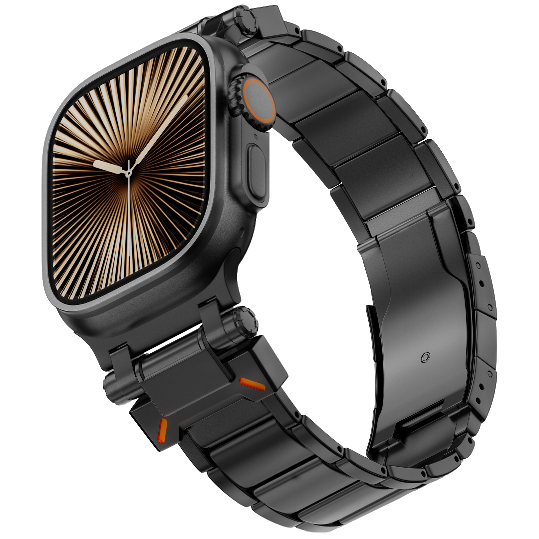 BRACELET À MAILLONS EN TITANE LUX88