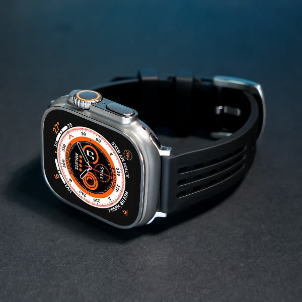 Bracelet respirant en caoutchouc fluoré de luxe