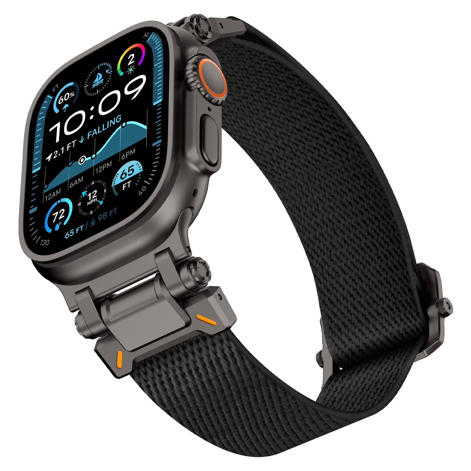 Bracelet Explorer en nylon pour Apple Watch