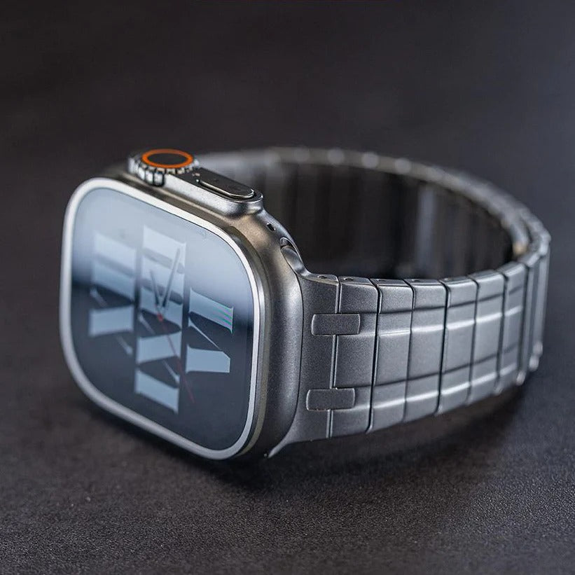 Bracelet magnétique AP en acier inoxydable pour Apple Watch