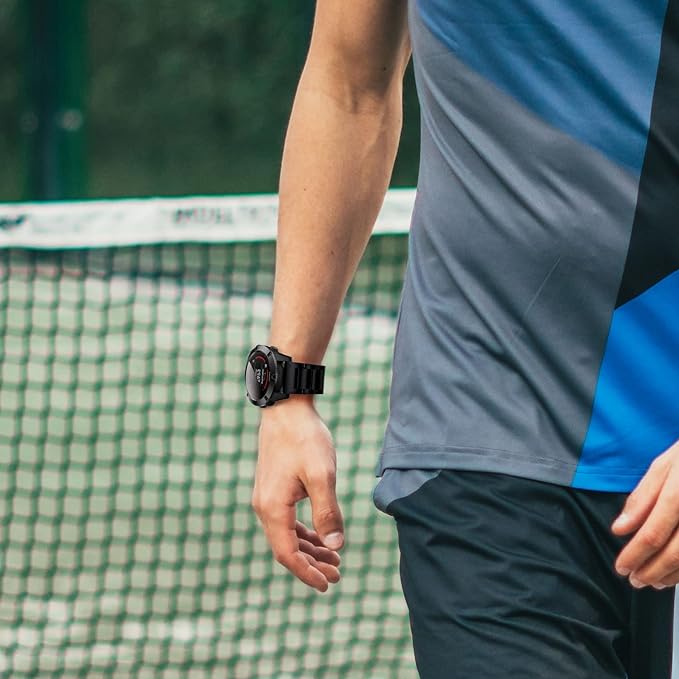 Bracelets en titane pour montre Garmin LUX127