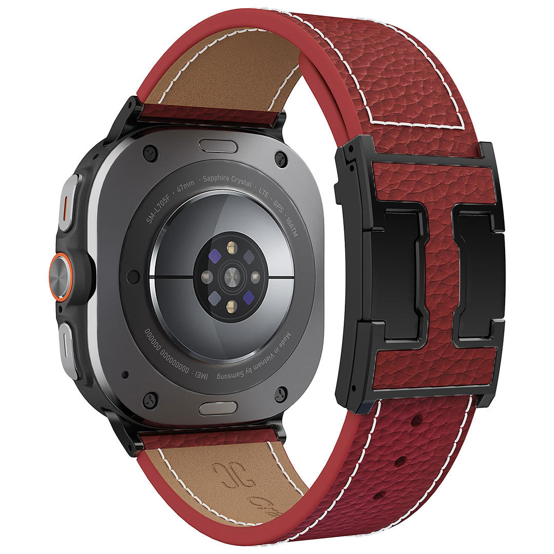 Bracelet en cuir pour Samsung Galaxy Watch Ultra L25