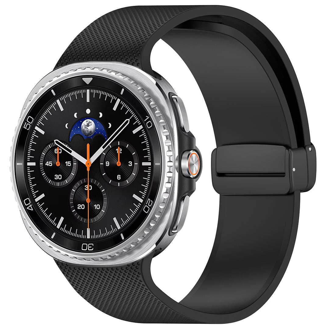 Magnetic Buckle Silicone ST03 Watch Band For Galaxy Watch8
