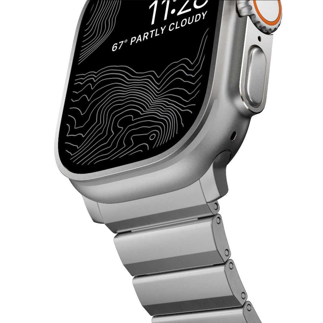 Bracelet métallique à boucle magnétique G5 pour Apple Watch